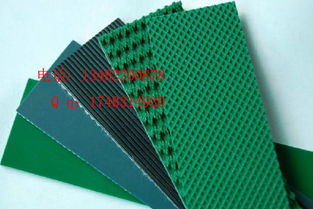 绿黑PVC花纹输送带在大理石加工设备中的应用与选购指南